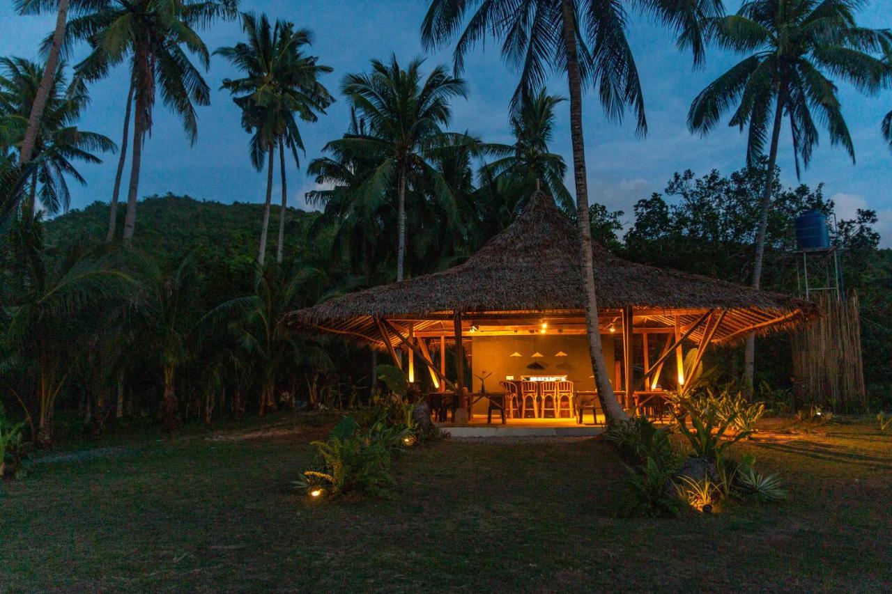 Eco Sanctuaries Nature Lodge Nacpan Beach, 爱妮岛 外观 照片