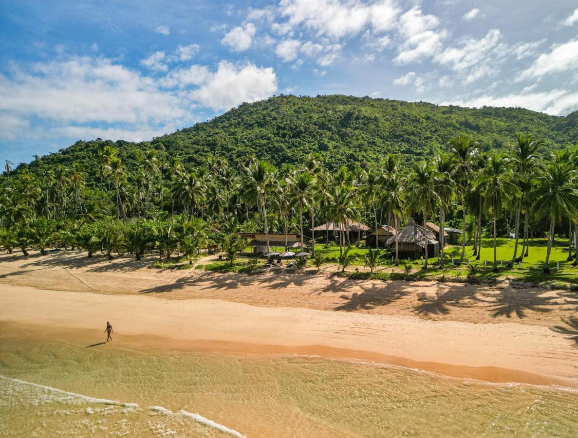 Eco Sanctuaries Nature Lodge Nacpan Beach, 爱妮岛 外观 照片