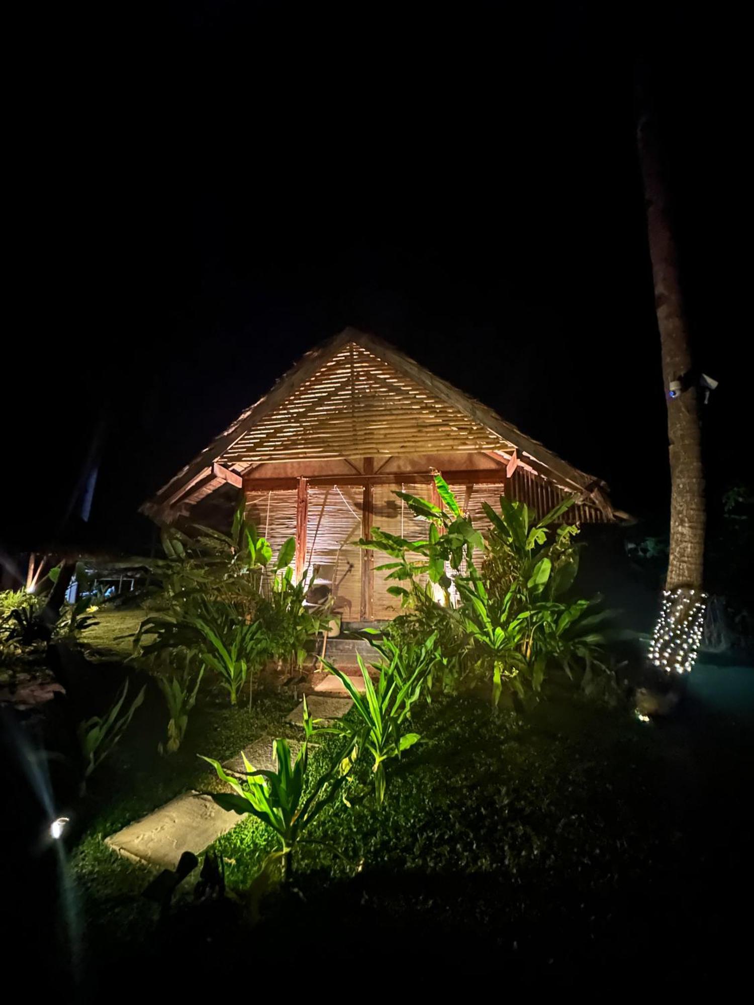 Eco Sanctuaries Nature Lodge Nacpan Beach, 爱妮岛 外观 照片