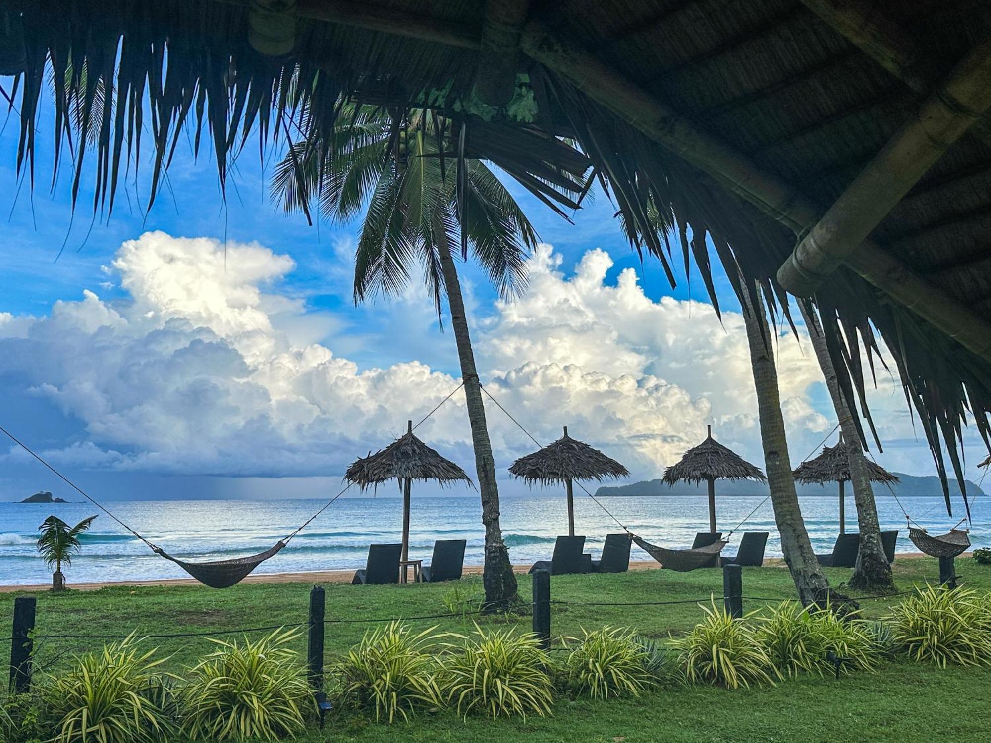 Eco Sanctuaries Nature Lodge Nacpan Beach, 爱妮岛 外观 照片