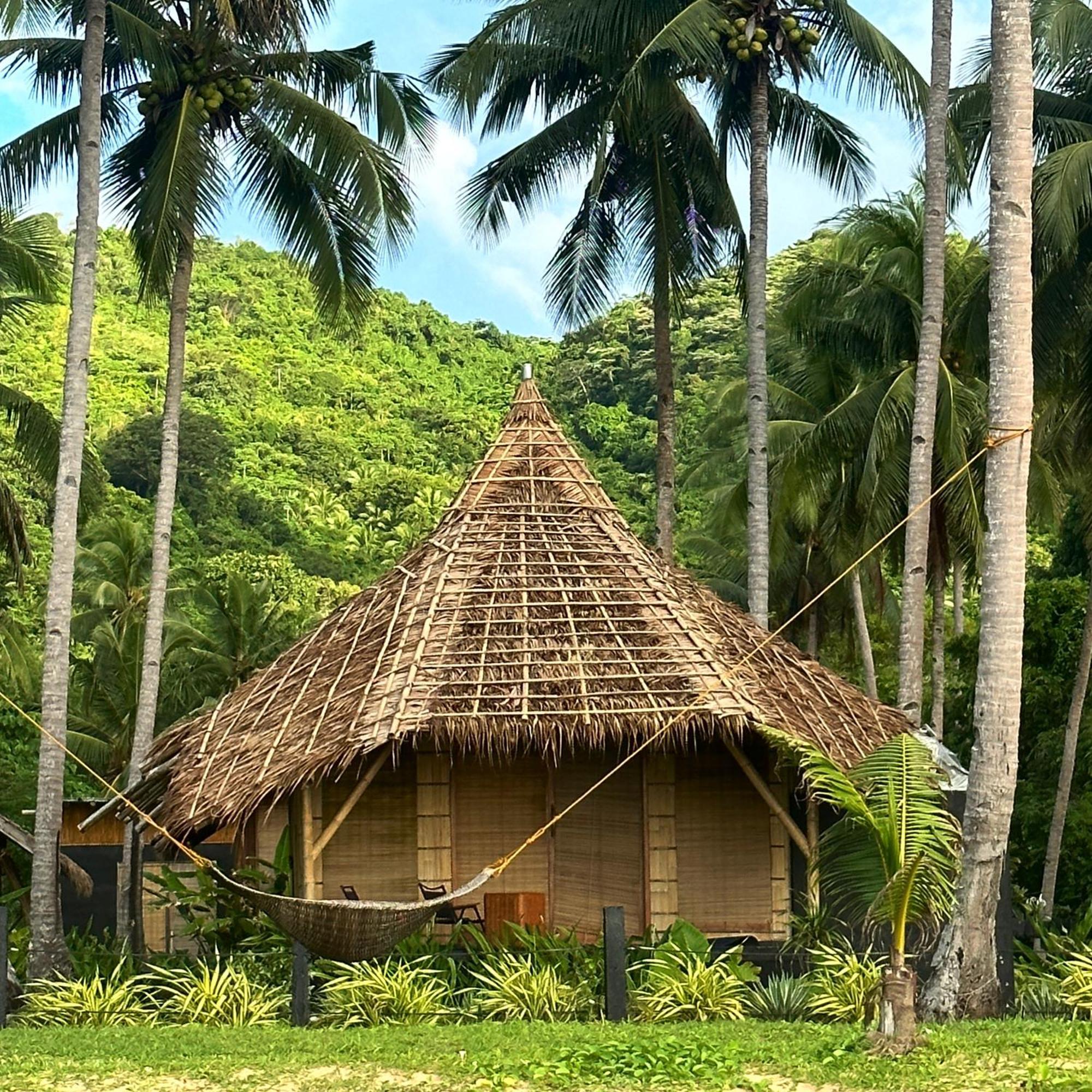 Eco Sanctuaries Nature Lodge Nacpan Beach, 爱妮岛 外观 照片