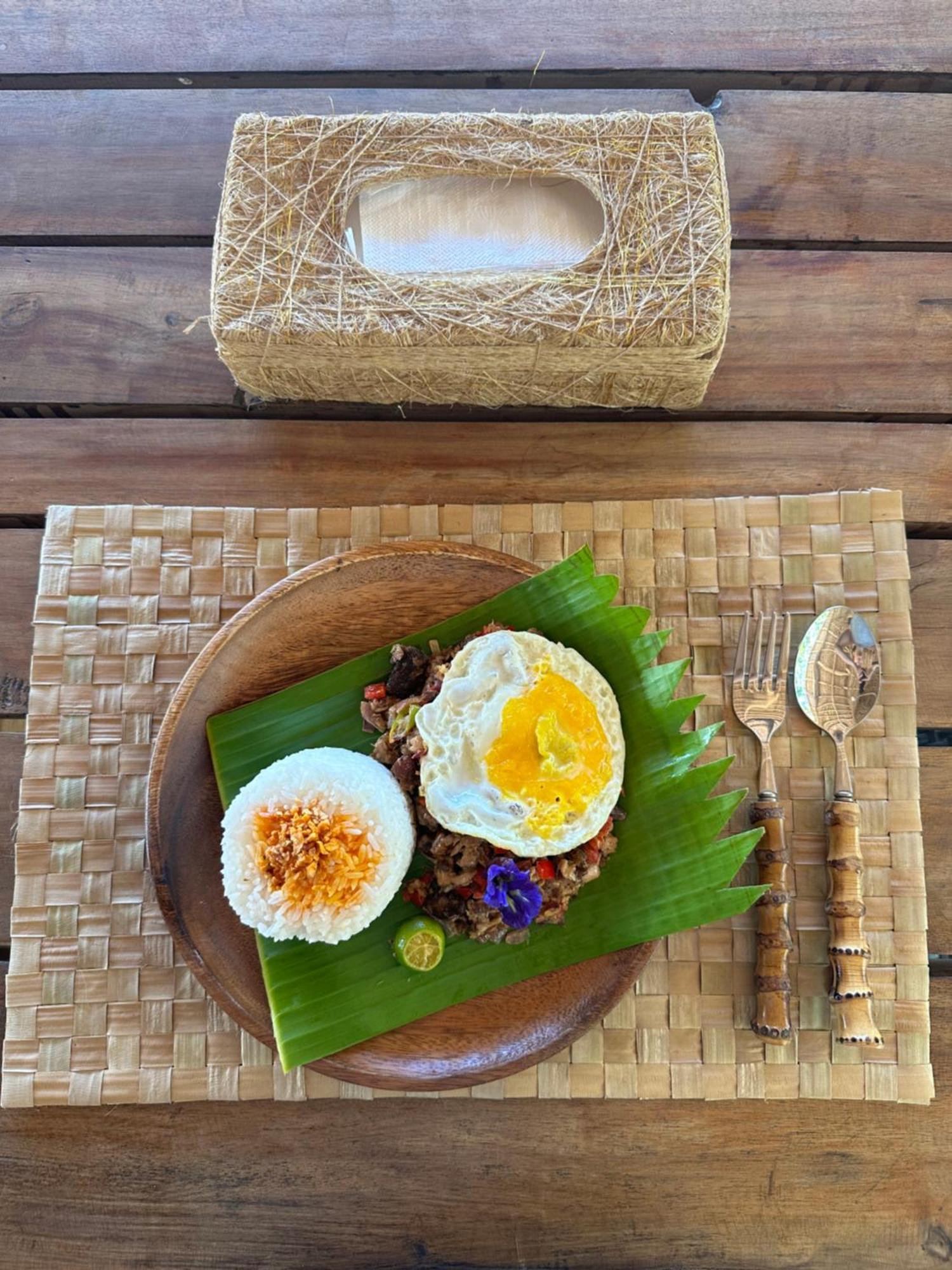 Eco Sanctuaries Nature Lodge Nacpan Beach, 爱妮岛 外观 照片