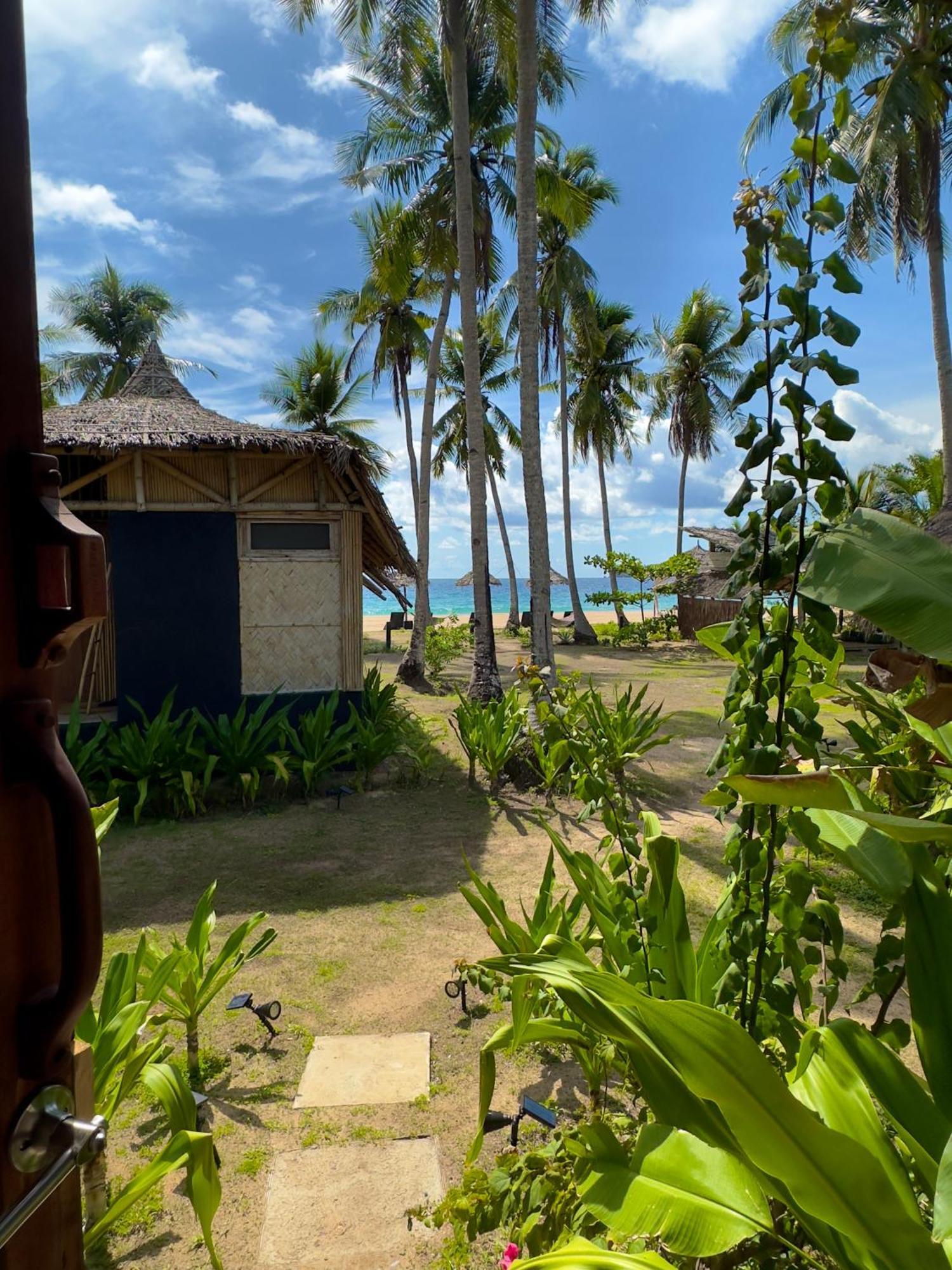 Eco Sanctuaries Nature Lodge Nacpan Beach, 爱妮岛 外观 照片