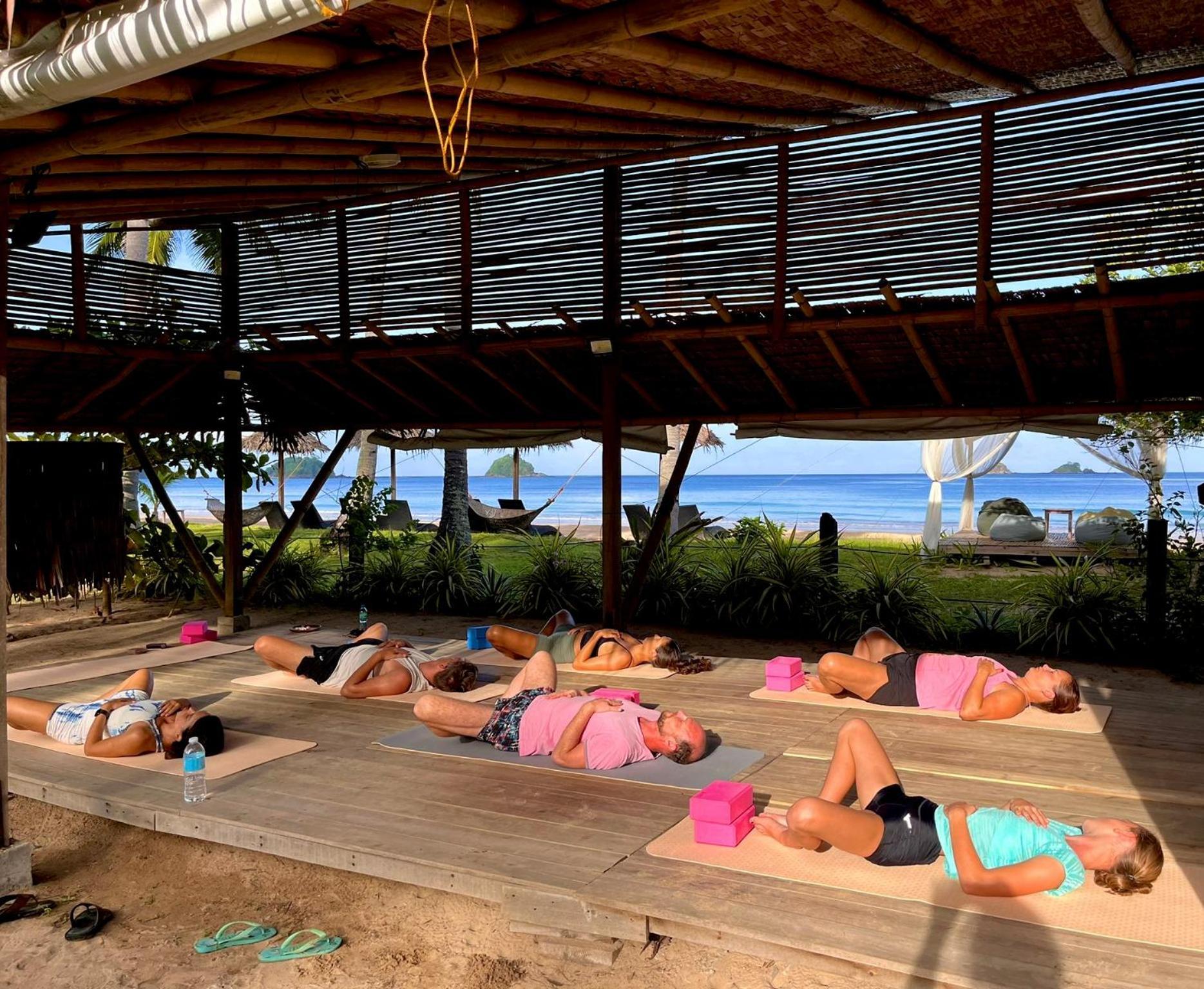 Eco Sanctuaries Nature Lodge Nacpan Beach, 爱妮岛 外观 照片