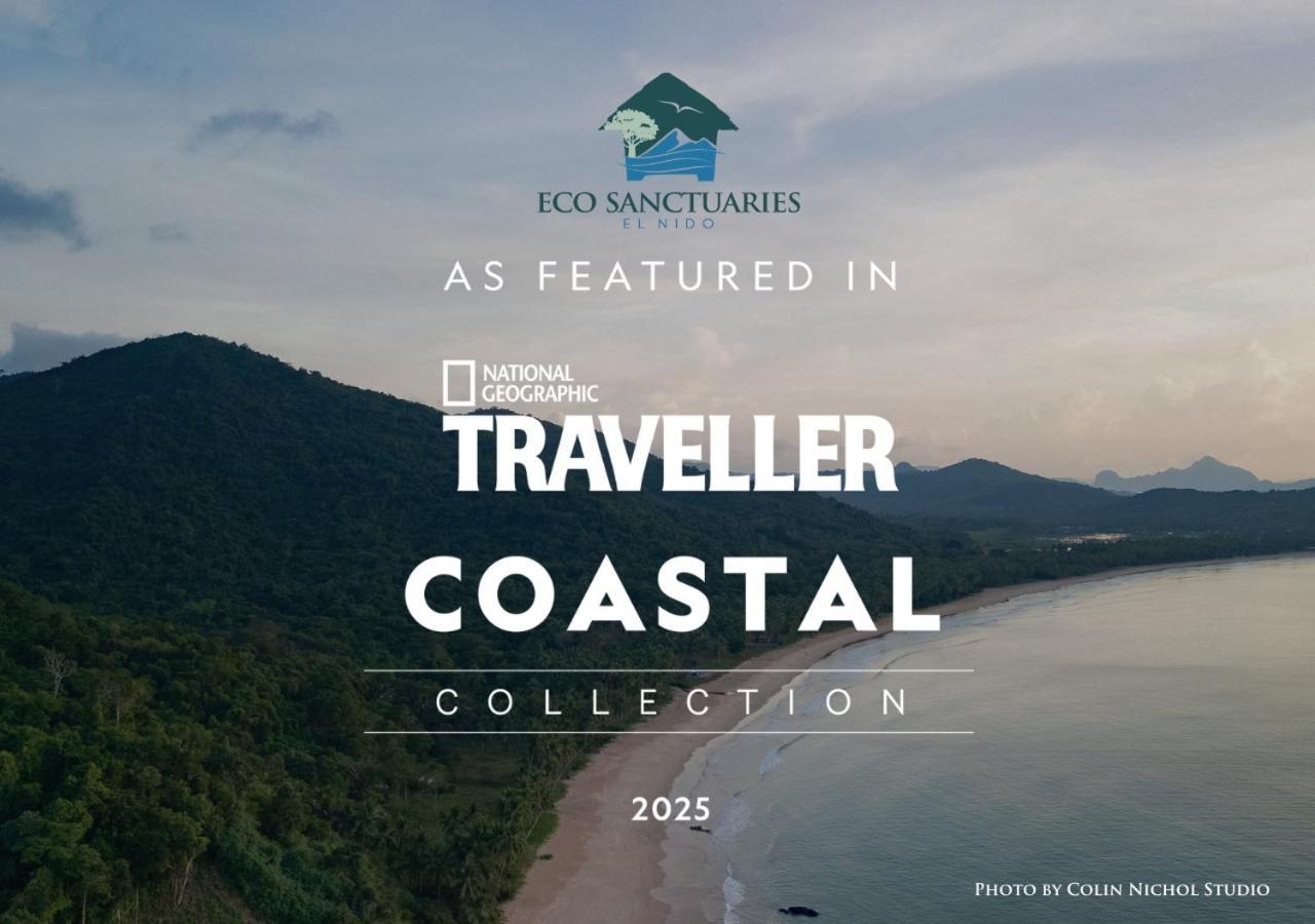 Eco Sanctuaries Nature Lodge Nacpan Beach, 爱妮岛 外观 照片