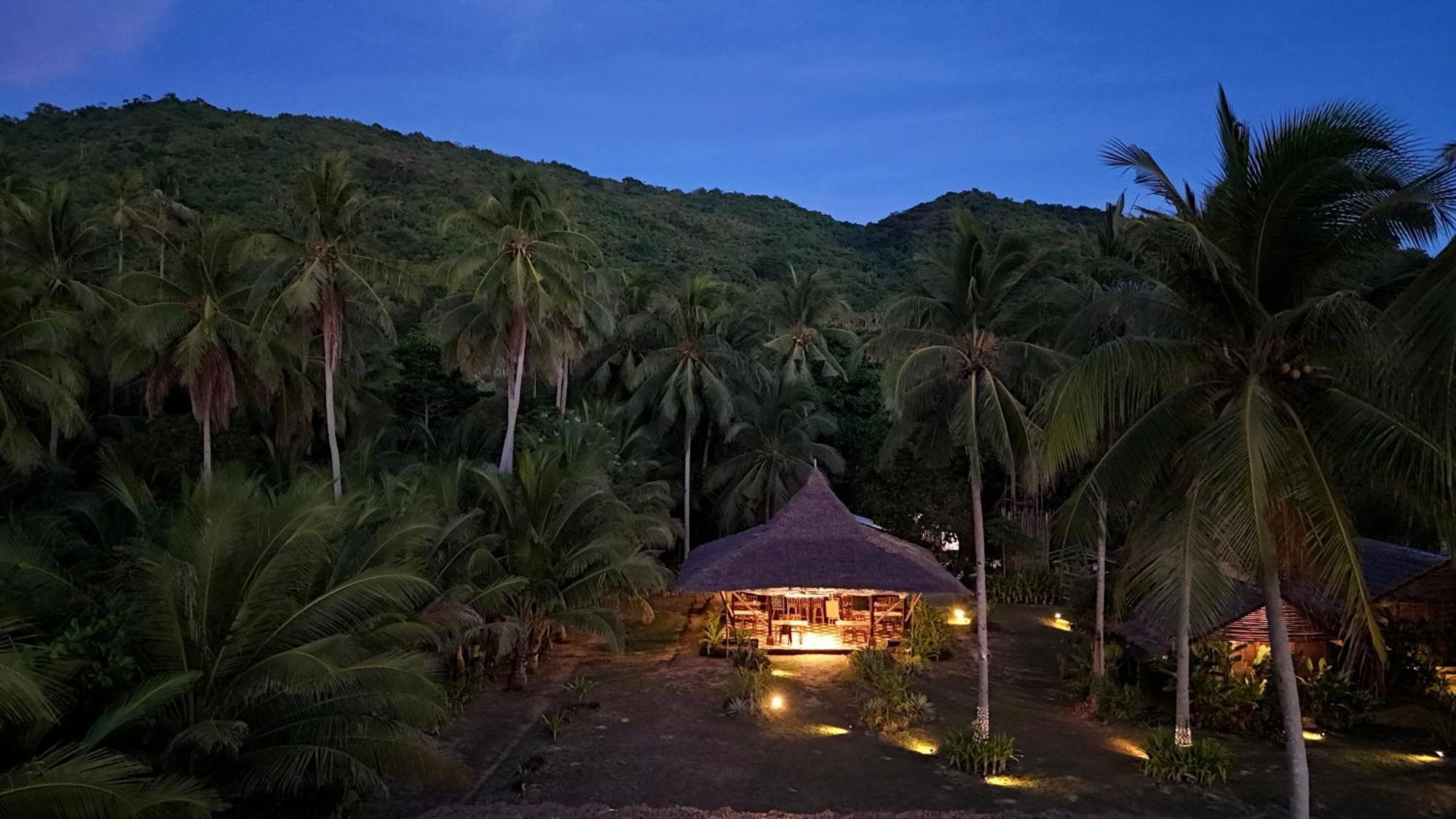 Eco Sanctuaries Nature Lodge Nacpan Beach, 爱妮岛 外观 照片