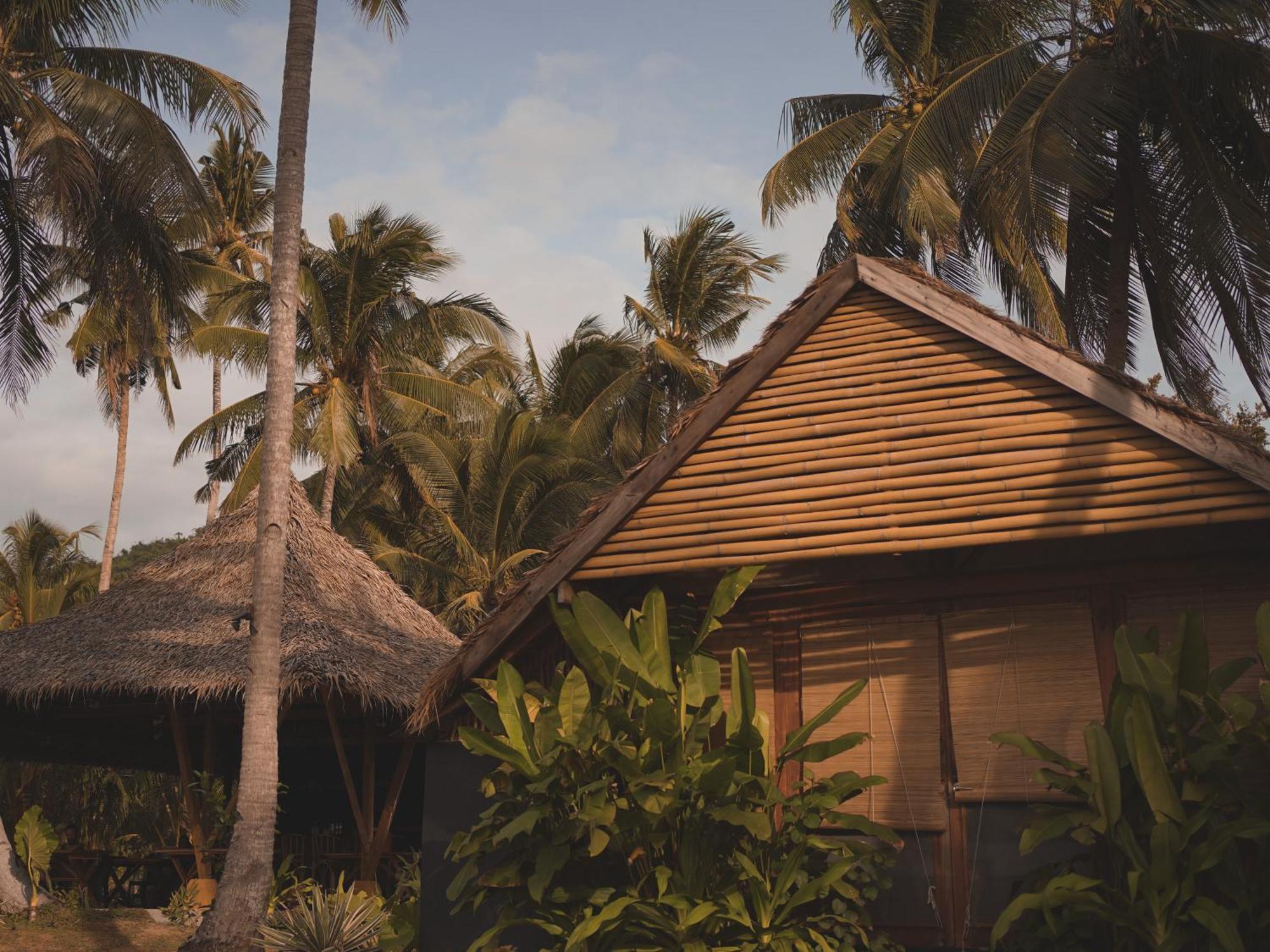 Eco Sanctuaries Nature Lodge Nacpan Beach, 爱妮岛 外观 照片