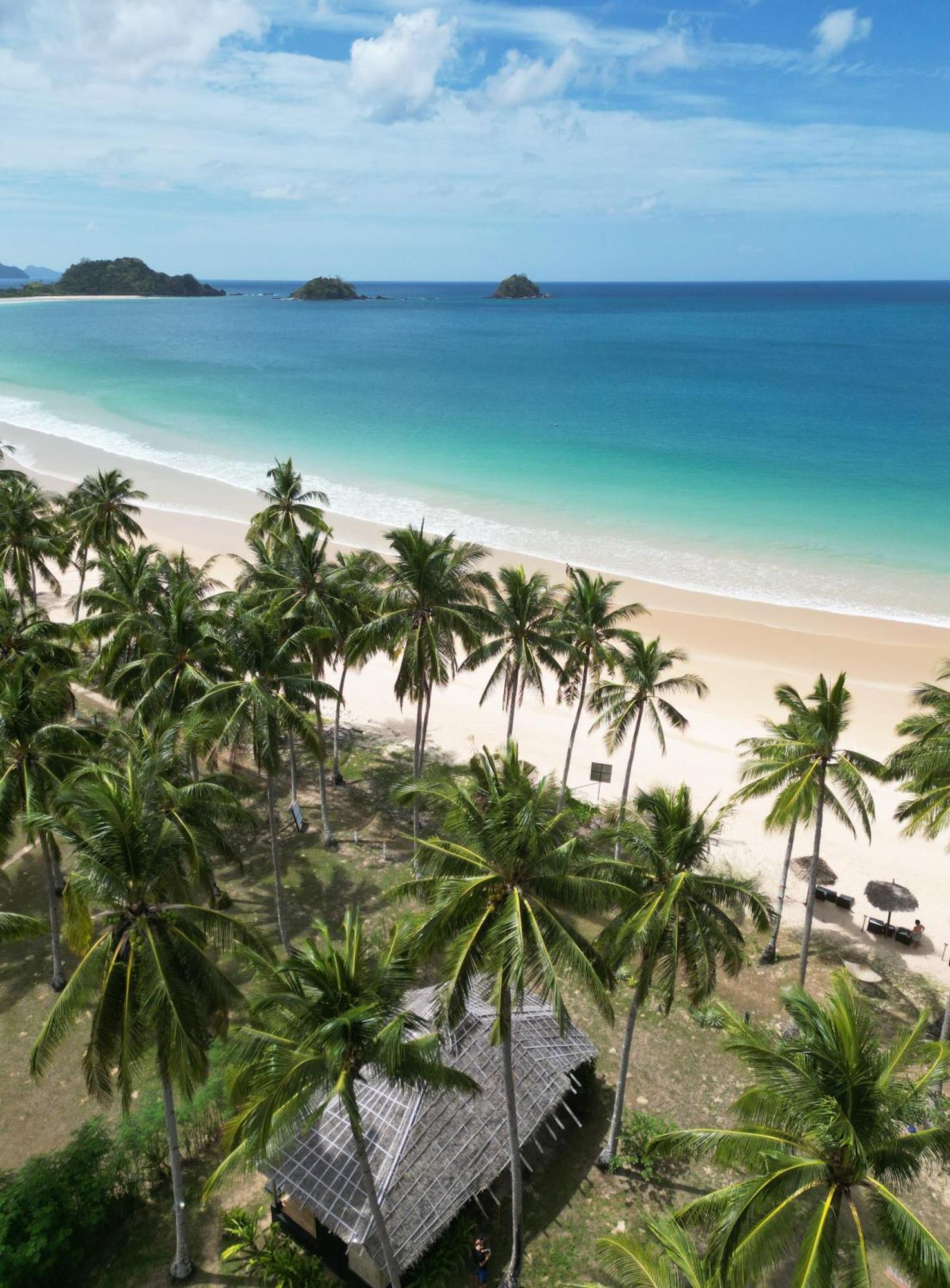 Eco Sanctuaries Nature Lodge Nacpan Beach, 爱妮岛 外观 照片