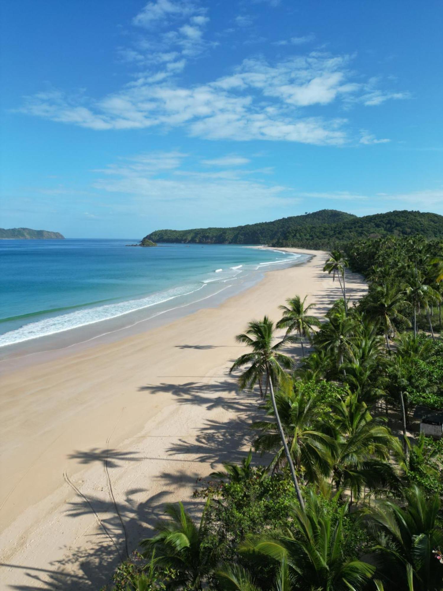 Eco Sanctuaries Nature Lodge Nacpan Beach, 爱妮岛 外观 照片