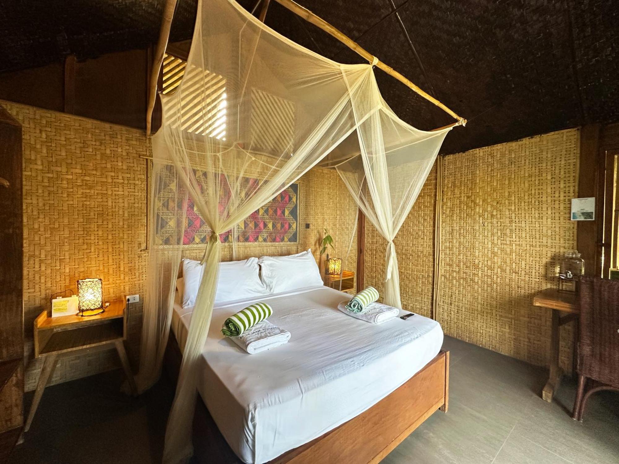 Eco Sanctuaries Nature Lodge Nacpan Beach, 爱妮岛 外观 照片