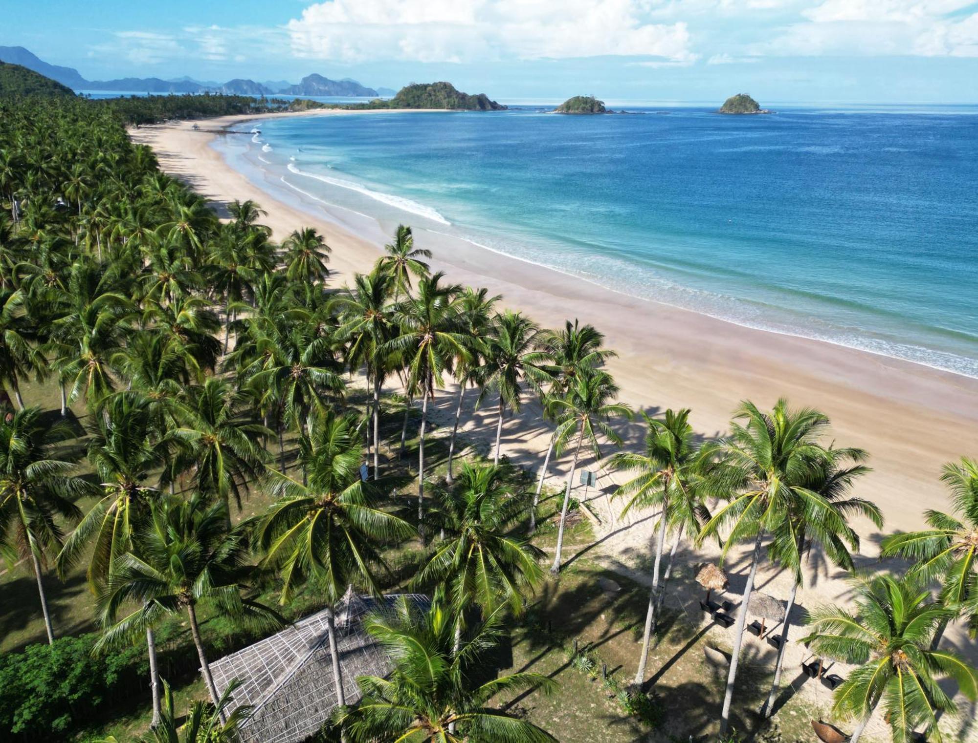 Eco Sanctuaries Nature Lodge Nacpan Beach, 爱妮岛 外观 照片